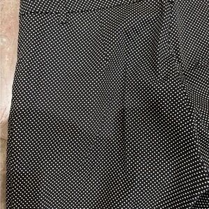 Black and White Polka Dot Slacks